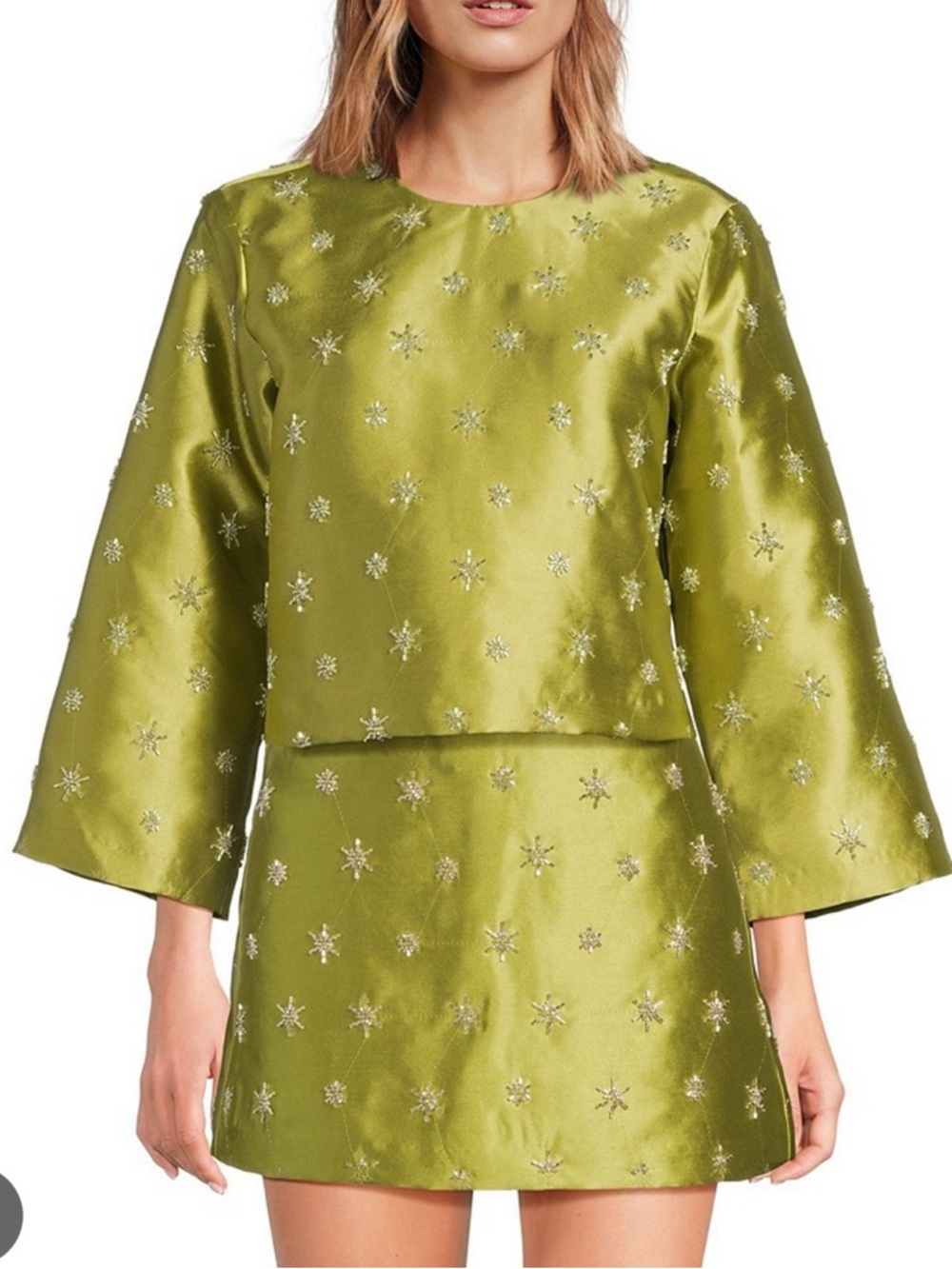 ISO Chelsea & Violet Chartreuse Beaded & Embroidered Set (2025)
